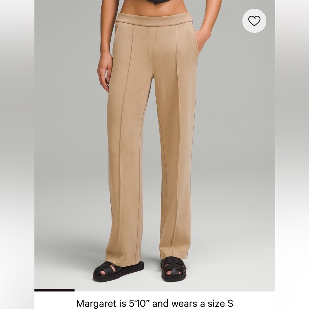 Lululemon Softstreme Pintuck Mid-rise Pant
